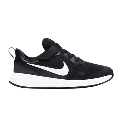 Pre-owned Nike Revolution 5 Ps 'black White' | Kid's Size 12