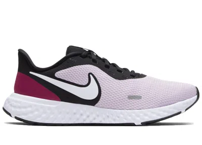 Pre-owned Nike Revolution 5 (women's) Sneakers In Iced Lilac/black/noble Red