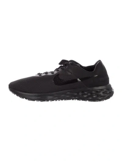 Pre-owned Nike Revolution 6 Athletic Sneakers In Black