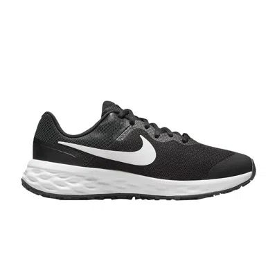 Pre-owned Nike Revolution 6 Gs 'black White' | Kid's Size 4