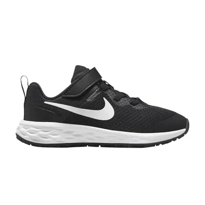 Pre-owned Nike Revolution 6 Ps 'black White' | Kid's Size 12.5
