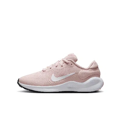 Nike Revolution 7 Big Kids' Road Running Shoes In Pink