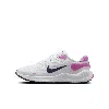 Nike Babies' Revolution 7 Big Kids' Road Running Shoes In White