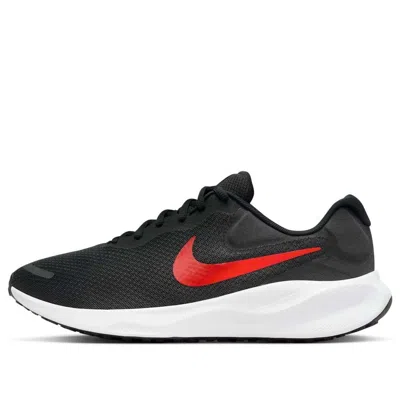 NIKE NIKE REVOLUTION 7 'BLACK WHITE UNIVERSITY RED'