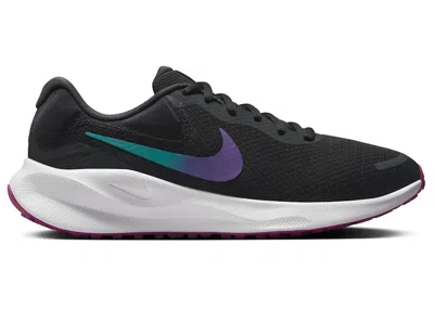Pre-owned Nike Revolution 7 Dusty Cactus (women's) Sneakers In Dark Smoke Grey/hyper Violet/white