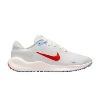 Pre-owned Nike Revolution 7 Gs 'summit White Picante Red' | Cream | Kid's Size 6