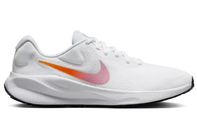 Pre-owned Nike Revolution 7 Hyper Crimson (women's) Sneakers In White/beyond Pink/black