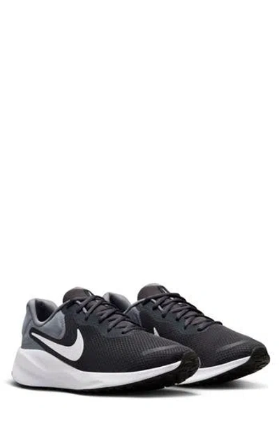 Nike Revolution 7 Road Running Sneaker In Anthracite/white/grey