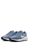 Nike Revolution 7 Road Running Sneaker In Ashen Slate/silver/white