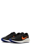 Nike Revolution 7 Road Running Sneaker In Black/crimson/blue