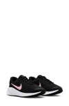 Nike Revolution 7 Road Running Sneaker In Black/med Soft Pink-white