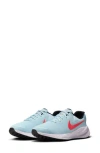 Nike Revolution 7 Road Running Sneaker In Glacier Blue/crimson/black