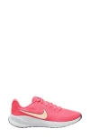 Nike Revolution 7 Road Running Sneaker In Hot Punch/crimson/raisin