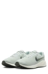 Nike Men's Revolution 7 Road Running Shoes (extra Wide) In Light Silver/light Army