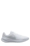 Nike Revolution 7 Road Running Sneaker In White/pure Platinum/white