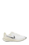 Nike Revolution 7 Road Running Sneaker In White/silver/sail