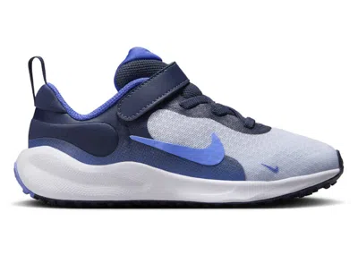 Pre-owned Nike Revolution 7 Royal Pulse Sneakers In Football Grey/thunder Blue/astronomy Blue