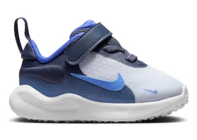 Pre-owned Nike Revolution 7 Royal Pulse Sneakers In Football Grey/thunder Blue/astronomy Blue