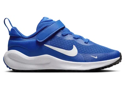 Pre-owned Nike Revolution 7 Sneakers In Game Royal/black/white