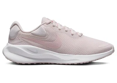 Pre-owned Nike Revolution 7 (women's) Sneakers In Pearl Pink/white/pink Foam