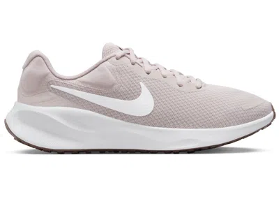 Pre-owned Nike Revolution 7 (women's) Sneakers In Platinum Violet/smokey Mauve/white In Multi