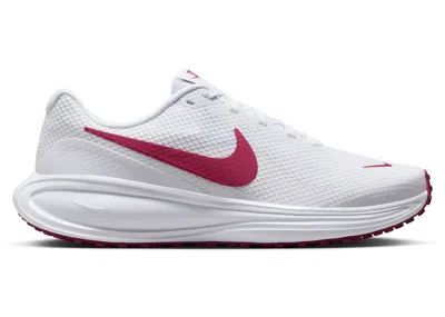 Pre-owned Nike Revolution 8 (women's) Sneakers In White/platinum Tint/sweet Beet