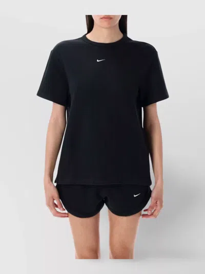 Nike Ribbed Texture Short Sleeves Top In Multi