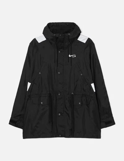 Nike Riccardo Tisci Car Coat In Black