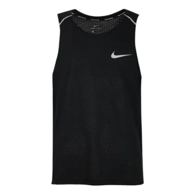 Nike Rise 365 Tank Dri-fit Sports Top Men Black