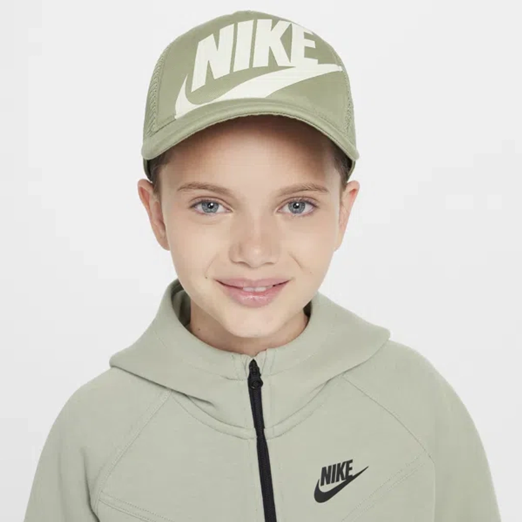 Nike Rise Kids' Structured Trucker Cap In Green ModeSens