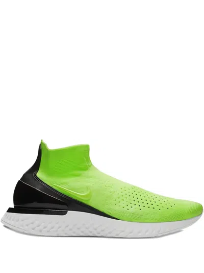Nike Rise React Flyknit Slip-on Sneakers In Multi