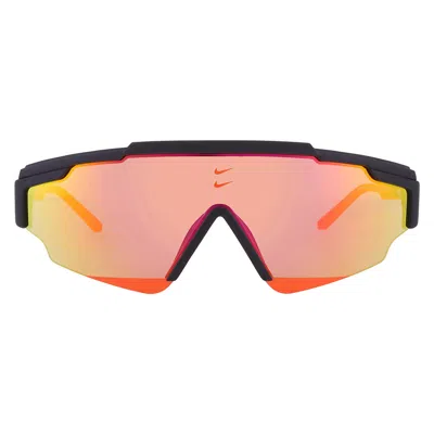 Nike Road Orange Shield Men's Sunglasses  Marquee Edge 24 E Ev24027 008 64