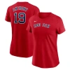 Nike Women's Roman Anthony Red Boston Red Sox Fuse Name Number T-shirt In Red