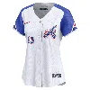 Nike Ronald Acuã±a Jr. Atlanta Braves City Connect  Women's Dri-fit Adv Mlb Limited Jersey In White