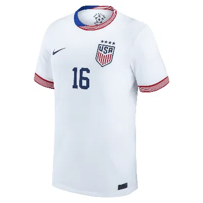 Nike Rose Lavelle Uswnt 2024 Stadium Home  Men's Dri-fit Soccer Jersey In White
