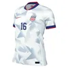 Nike Rose Lavelle Uswnt 2025 Stadium Home  Women's Dri-fit Soccer Jersey In White