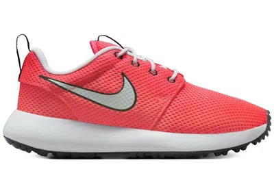 Pre-owned Nike Roshe 2 Golf Sneakers In Bright Crimson/black/pure Platinum