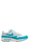 Nike Men's Air Max 1 '86 Og G Golf Shoes In White/ Dusty Cactus/ Platinum