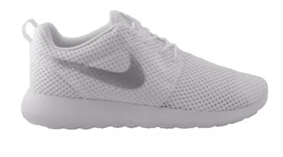 Pre-owned Nike Roshe One Br (women's) Sneakers In White/metallic Platinum