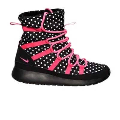 Pre-owned Nike Roshe One Hi Gs | Black | Kid's Size 5.5