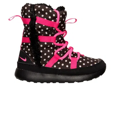 Pre-owned Nike Roshe One High Print Ps 'black Polka Dots' | Kid's Size 11