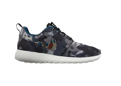 Pre-owned Nike Roshe One Print Camo (women's) Sneakers In Black/brigade Blue/cool Grey In Multi