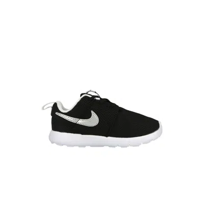 Pre-owned Nike Roshe One Td 'black Metallic Silver' | Infant Size 5