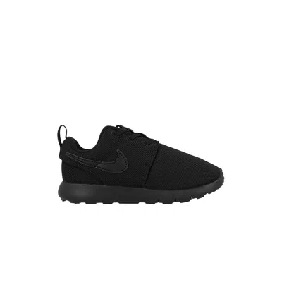 Pre-owned Nike Roshe One Td 'triple Black' | Infant Size 10