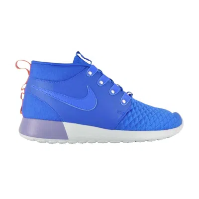 Pre-owned Nike Roshe Run Sneakerboot | Blue | Men's Size 9.5