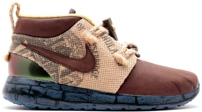 Pre-owned Nike Roshe Run The Boxtrolls Trollstrikes Sneakers In Brown