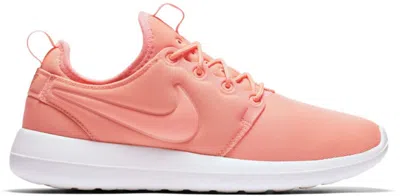Pre-owned Nike Roshe Two (women's) Sneakers In Atomic Pink/turf Orange/sail