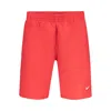 Nike Rosso Polyester Mens Boxer In Red