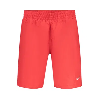 Nike Rosso Polyester Mens Boxer In Red