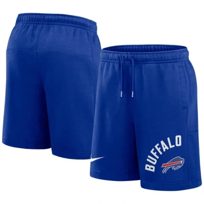 Nike Royal Buffalo Bills Arched Kicker Shorts